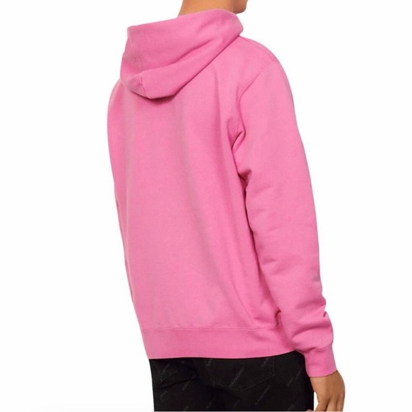 Sandro Paris Men's Pink Hoodie with Lamb Graphic - Size M - EUC (Rare) - Picture 2 of 11